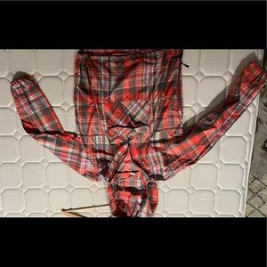 Nike plaid windbreaker